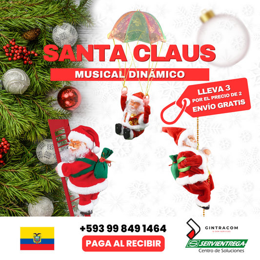 PAPÁ NOEL MUSICAL DINÁMICO